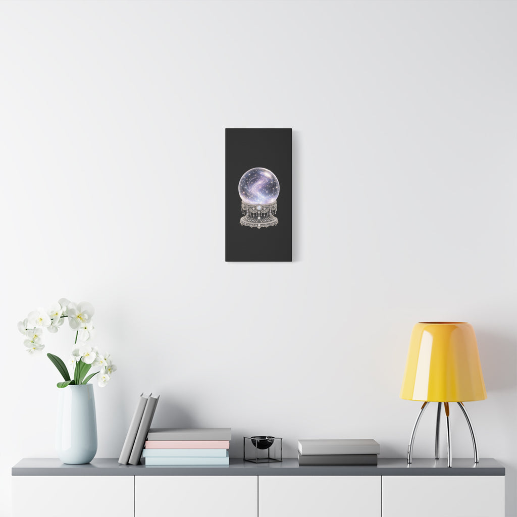 Mystic Galaxy Crystal Ball Canvas