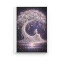 Magic Tree Hardcover Journal — Inspirational Feminine Notebook with 'never let them make you forget your magic' Quote