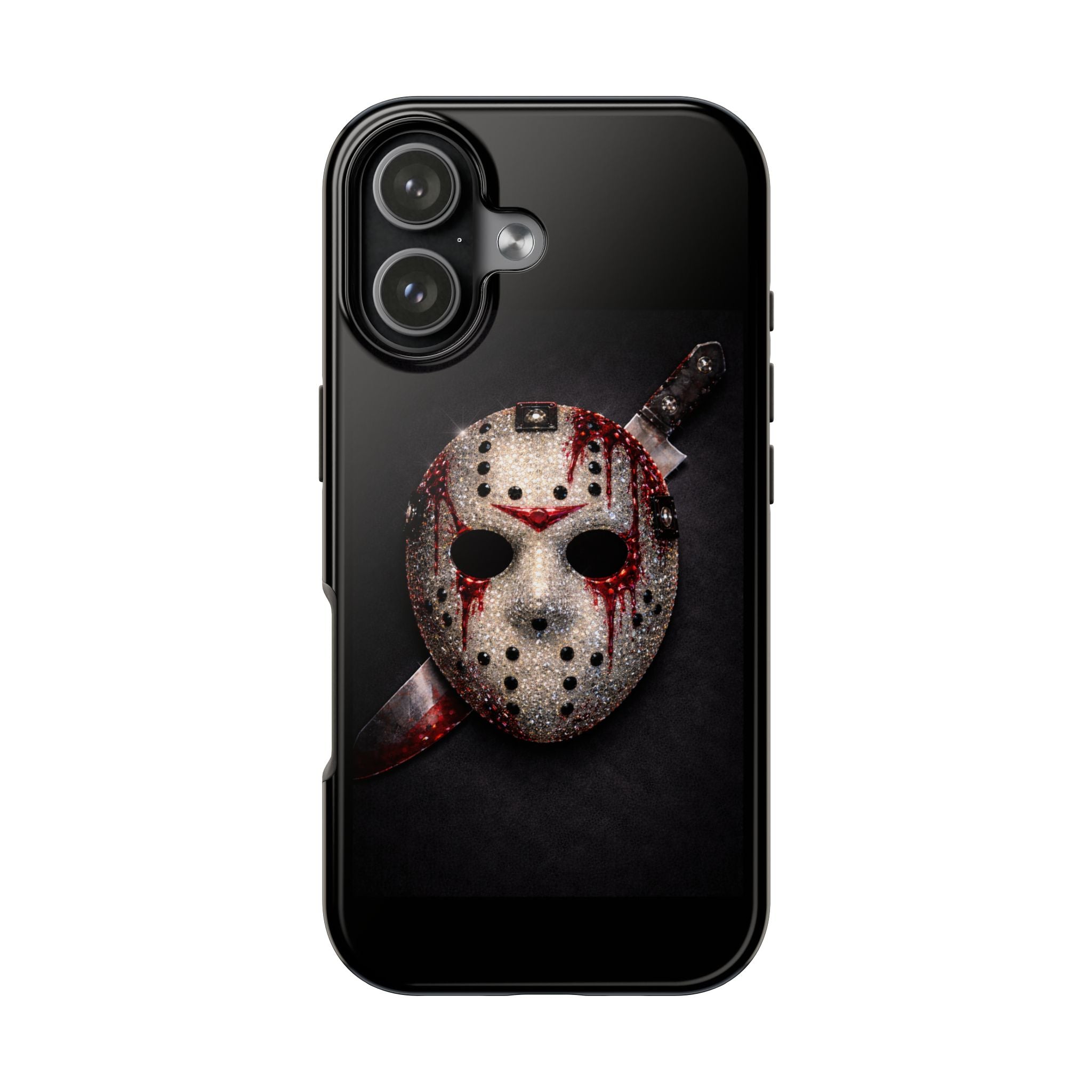 Hockey Mask Tough Phone Case — Protective Phone Cover, ready to diamond paint